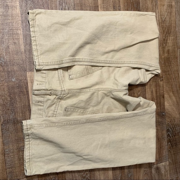 Men’s Lee Straight Leg Tan Jeans - Picture 4 of 6